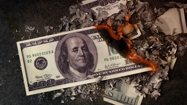 cash burning